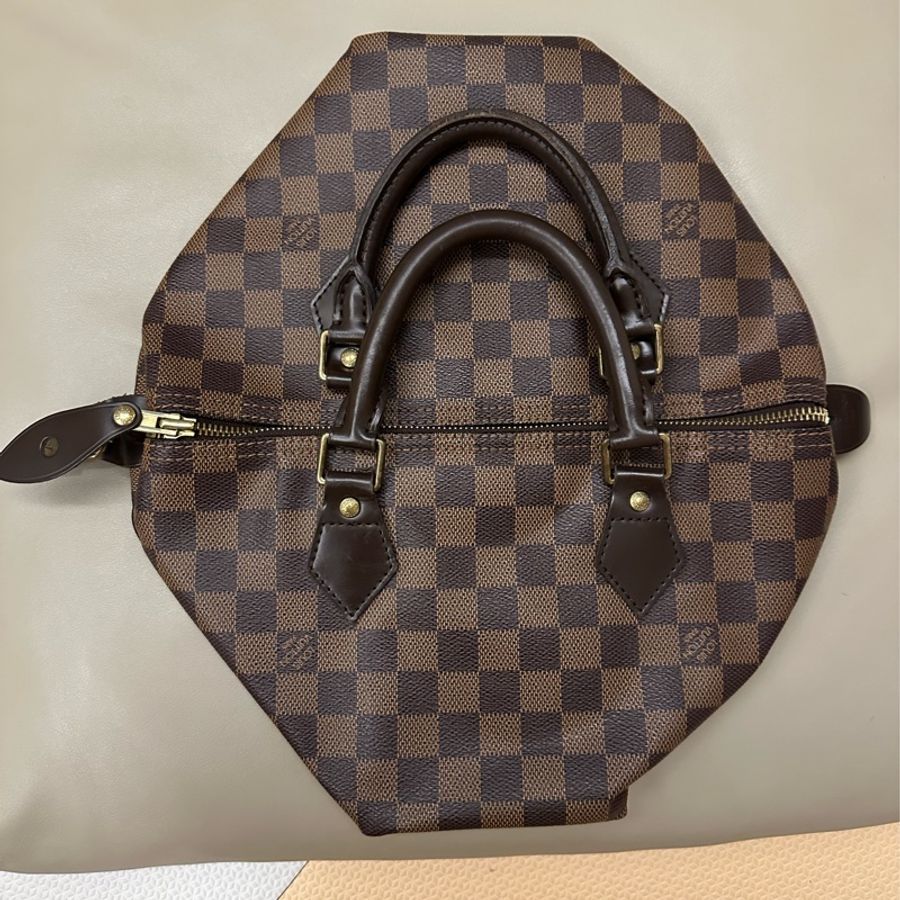 Louis Vuitton Speedy 30 經典褐色棋盤格-2