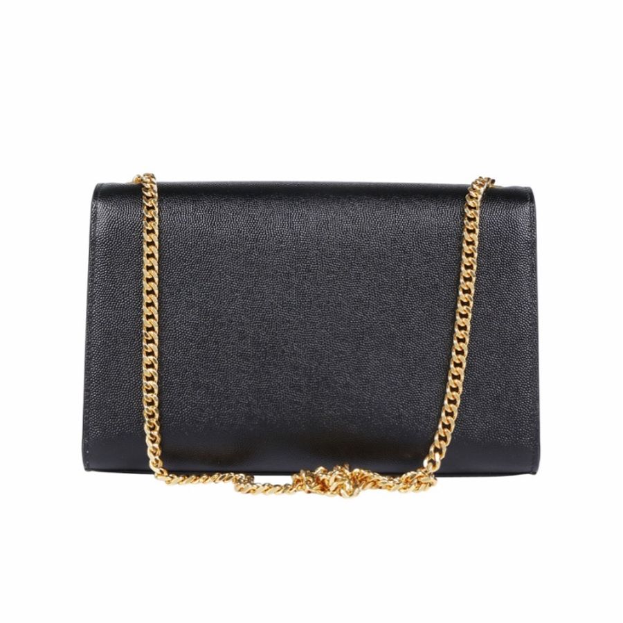 Saint Laurent 女士 KATE 粒紋壓花鏈條包均碼碼中號、24cm*5.5cm*14.5cm-2