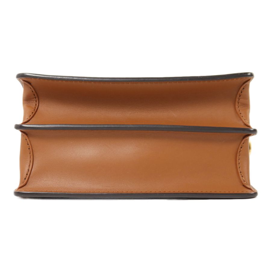 LOUIS VUITTON Monogram Reverse Mini Dauphine金扣肩背袋-3