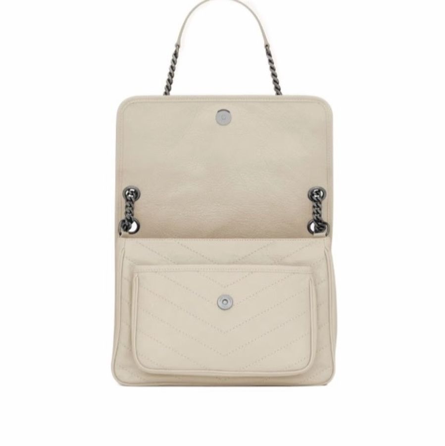 Saint Laurent 女士 NIKI中號折疊復古單肩包均碼碼中號、28cm*8.3cm*20cm-1
