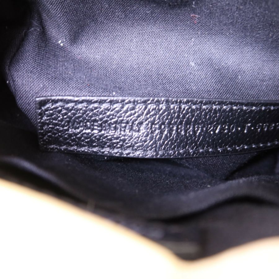 BALENCIAGA 牛皮皮革Phone Holder銀扣手挽肩背兩用袋-6