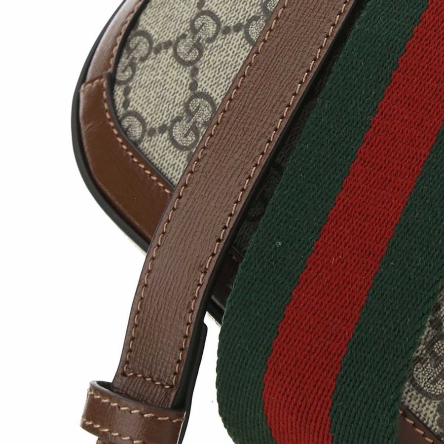 Gucci 女士 Horsebit 1955系列迷你手袋均碼碼MINI、20.6cm*5.1cm*14.4cm-3