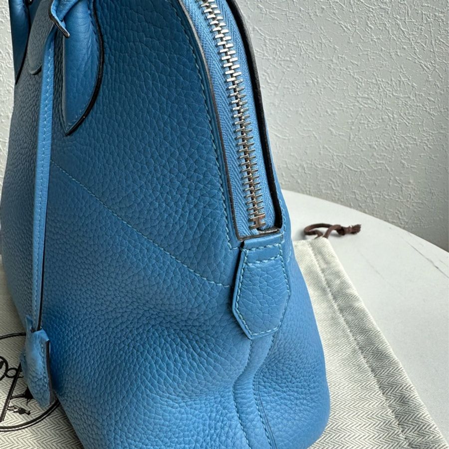 Hermes bolide 31天藍銀扣-13