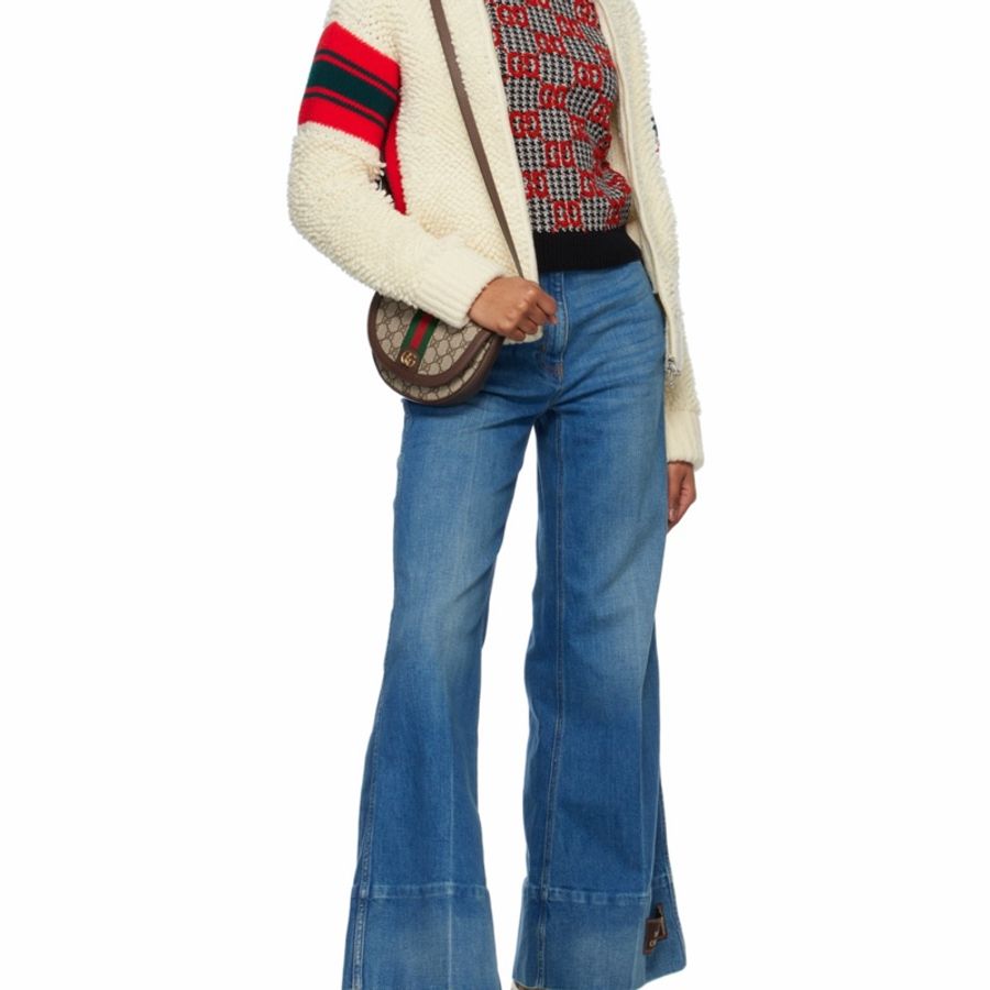 Gucci 女士 Ophidia系列迷你GG單肩包均碼碼常規、20cm*4cm*13.5cm-8