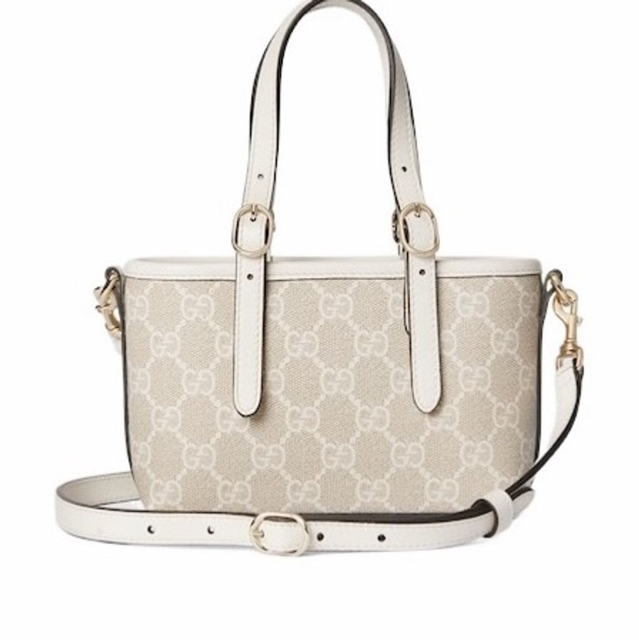 Gucci 女士 GG Emblem 迷你單肩包均碼碼MINI、17.5cm*6.5cm*11cm-1