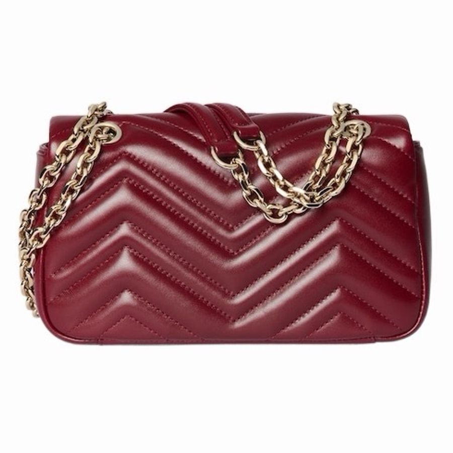 Gucci 女士 GG Marmont 小號單肩包均碼碼小號、22cm*6cm*12.44cm-4
