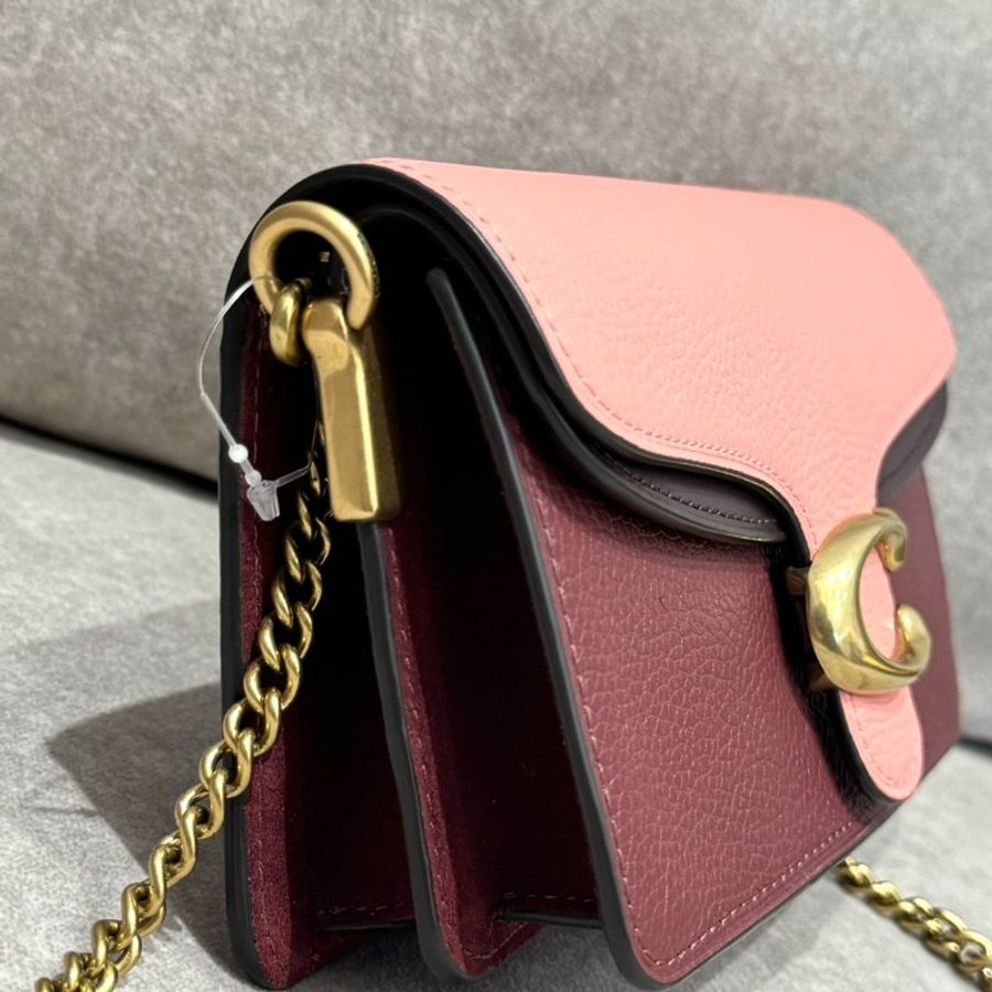 {全新品💗}Coach Tabby Colorblock Woc鏈條包-2