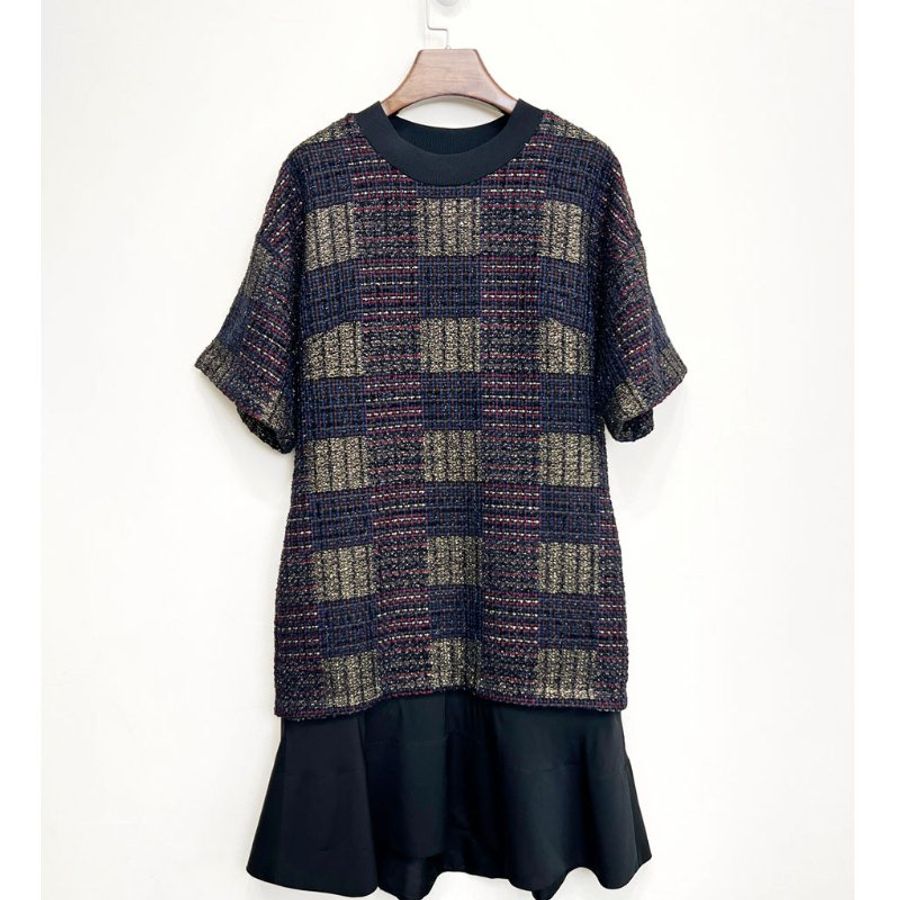 3.1 Phillip Lim 黑色毛呢魚尾洋裝 S~M-2