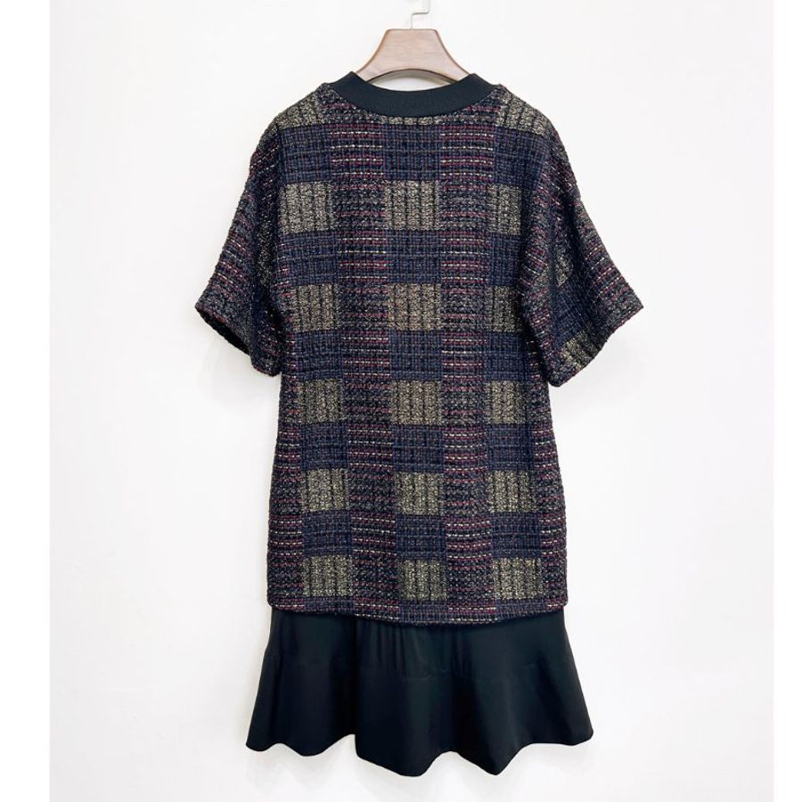 3.1 Phillip Lim 黑色毛呢魚尾洋裝 S~M-3