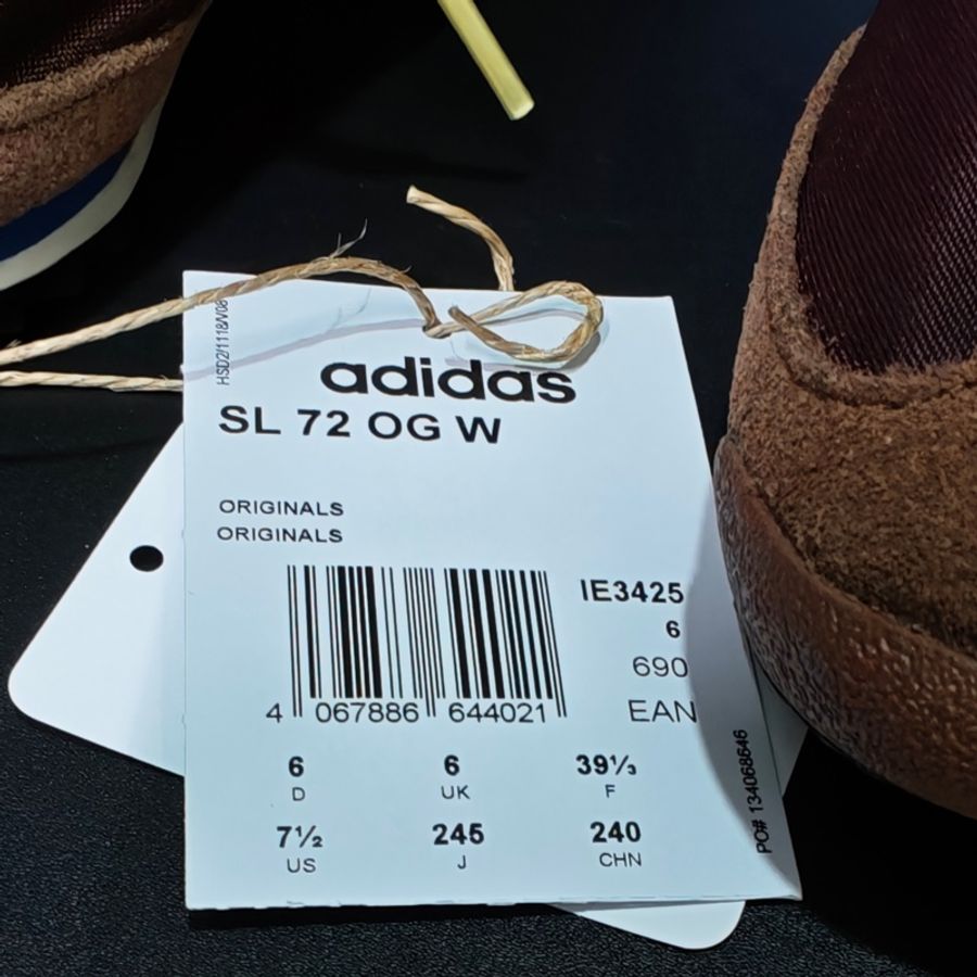 閒置品 Adidas SL 72 OG us7.5-7