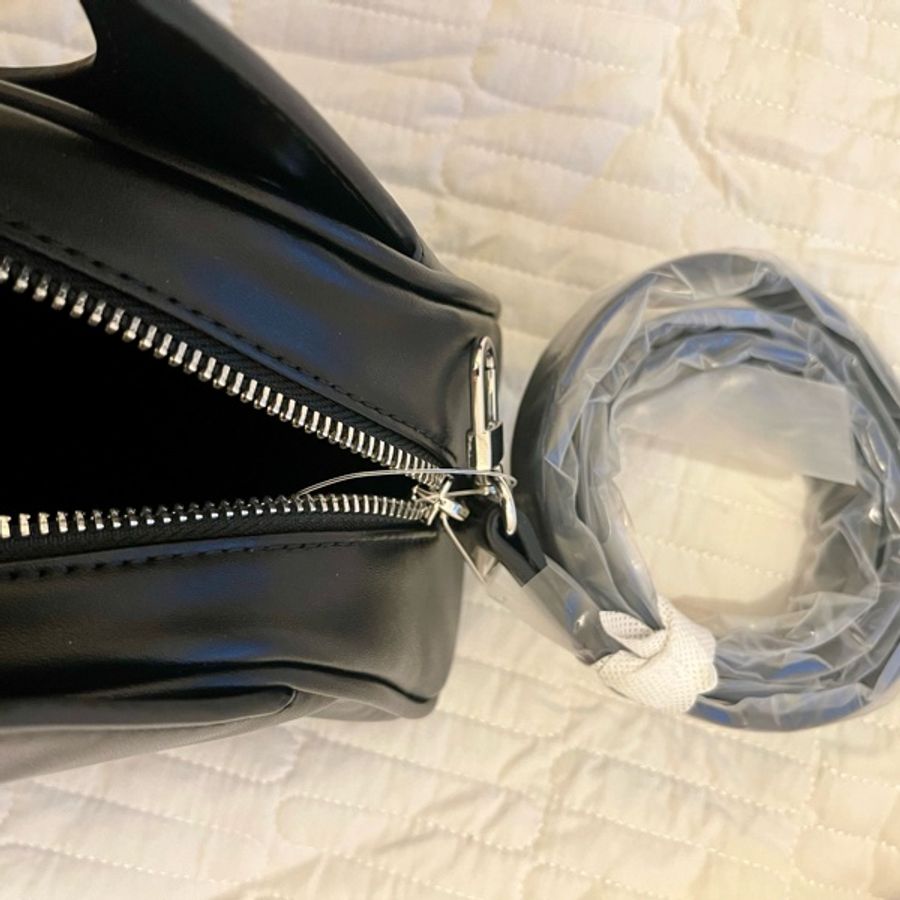 PUMA × COPERNI Medium Leather Handbag Crossbody Bag black 黑色皮 手袋 手提包 斜背包-13