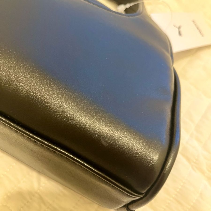 PUMA × COPERNI Medium Leather Handbag Crossbody Bag black 黑色皮 手袋 手提包 斜背包-14