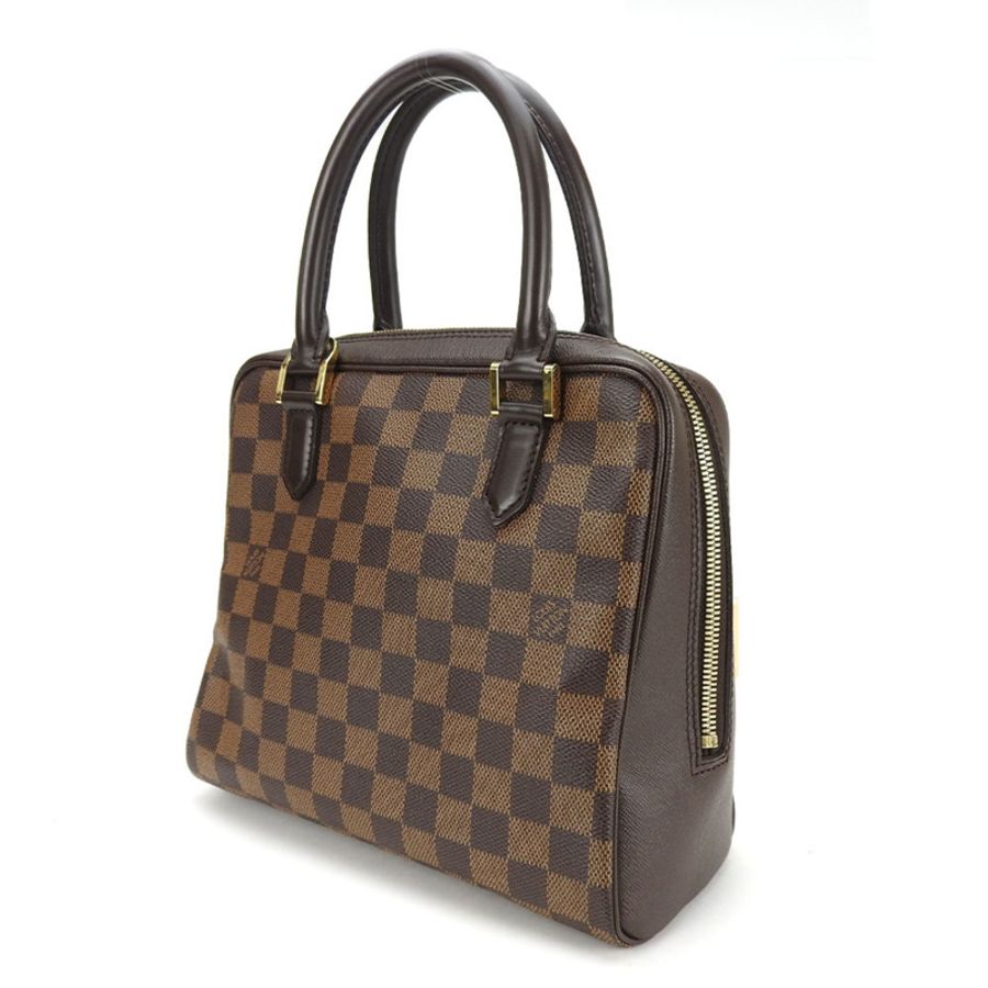 路易威登 Brera 手提包 N51150,Damier Ebene 皮革,金色五金配件。女士路易威登-2