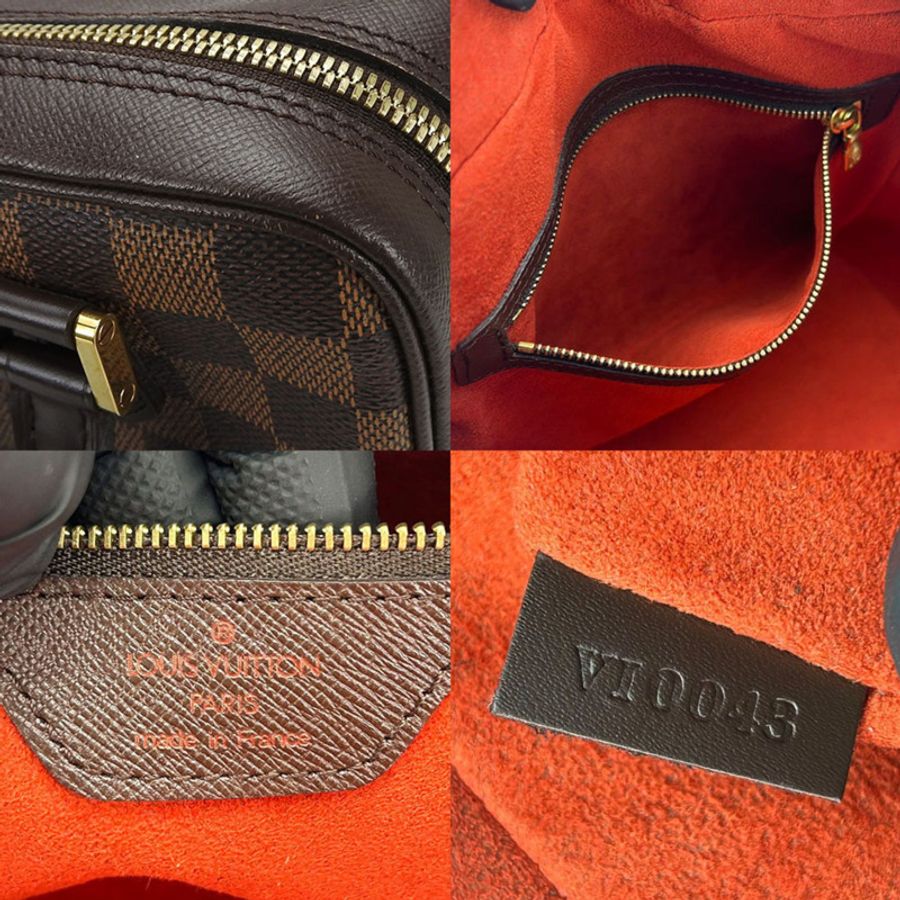 路易威登 Brera 手提包 N51150,Damier Ebene 皮革,金色五金配件。女士路易威登-7