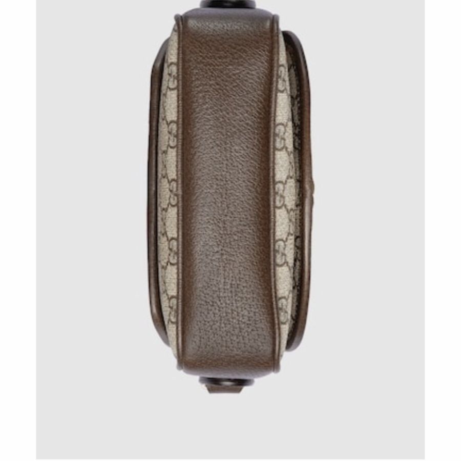 Gucci 女士 OPHIDIA GG 迷你單肩包均碼碼MINI、19cm*5cm*13cm-4