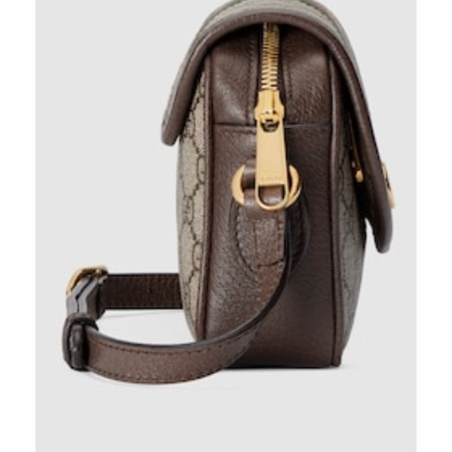 Gucci 女士 OPHIDIA GG 迷你單肩包均碼碼MINI、19cm*5cm*13cm-6