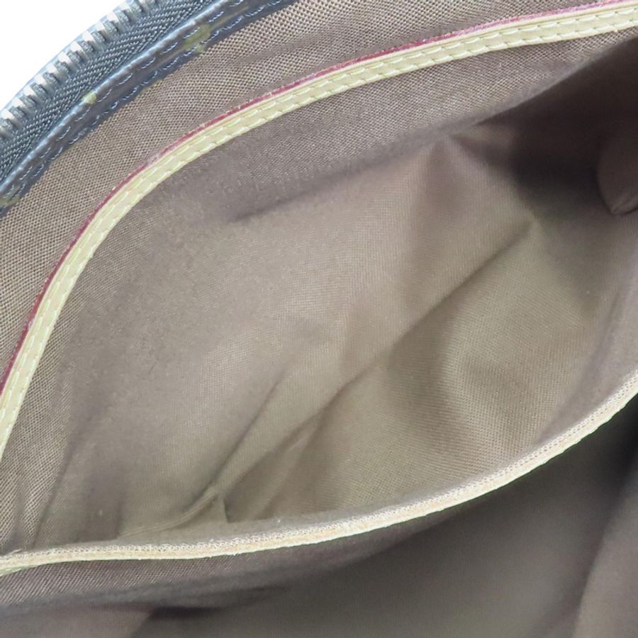 棕色 原花帆布 Cabas Mezzo 肩背包 【LOUIS VUITTON LV 路易威登】 M51151-5