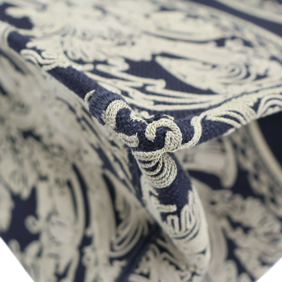 黑色 緹花帆布 Book Tote 肩背包 M1286ZEQJ_M911【Dior 迪奧】 M1286ZEQJ_M911-11