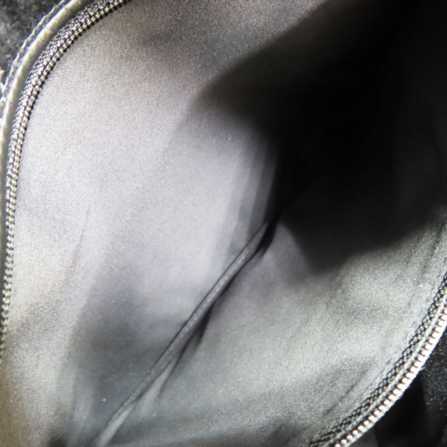 黑色皮革22肩背銀扣【CHANEL 香奈兒】 AS3260-6