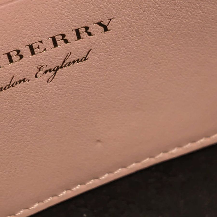 Burberry DK88牛皮純色鎖扣斜挎包單肩包-19