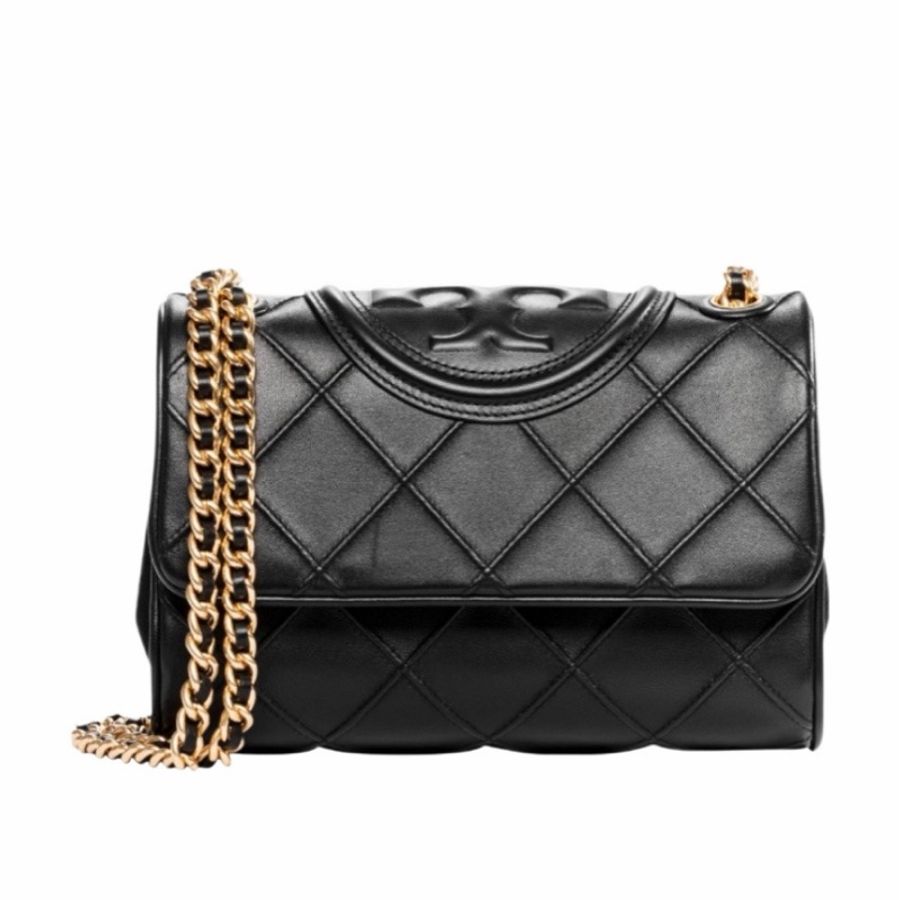 Tory Burch 女士 徽標絎縫單肩包均碼碼22cm*8cm*13cm-4