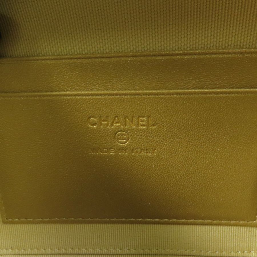 CHANEL 羊皮皮革Shoulder Bag金扣肩背袋-8