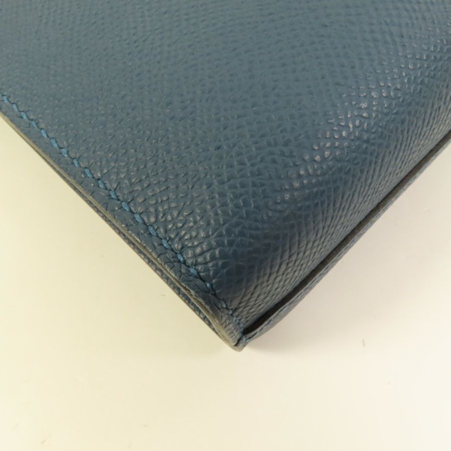 HERMES Epsom皮革Sac a Depeches 21銀扣肩背袋Colvert-11