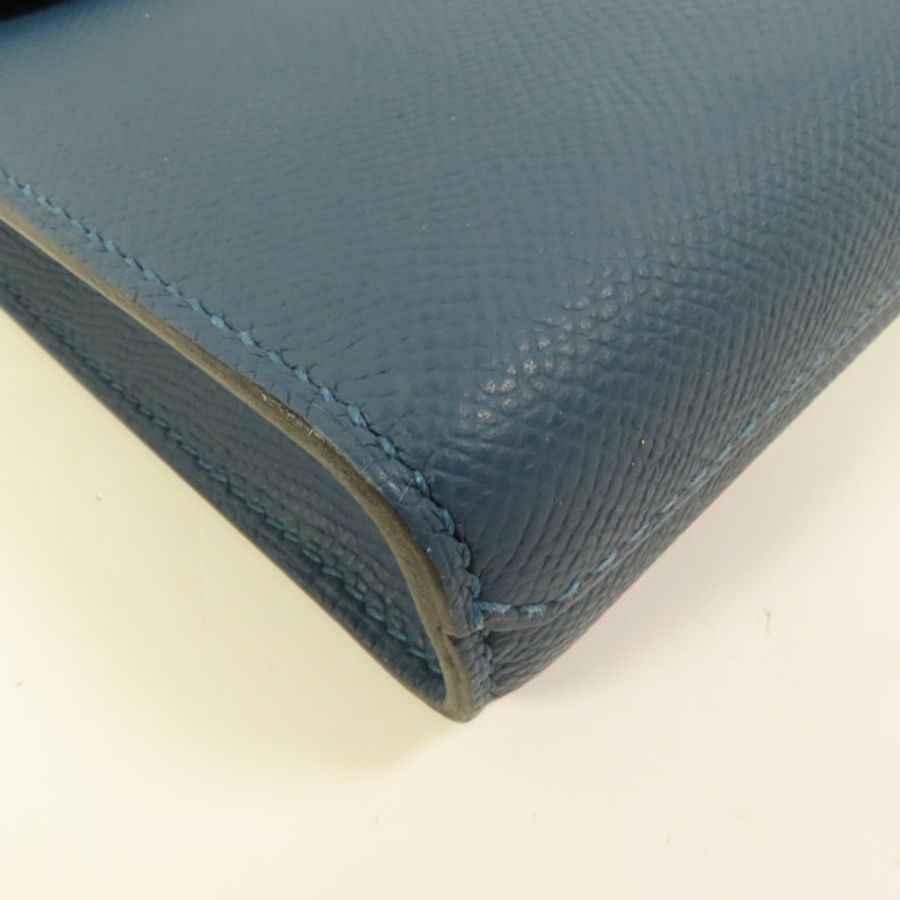 HERMES Epsom皮革Sac a Depeches 21銀扣肩背袋Colvert-13
