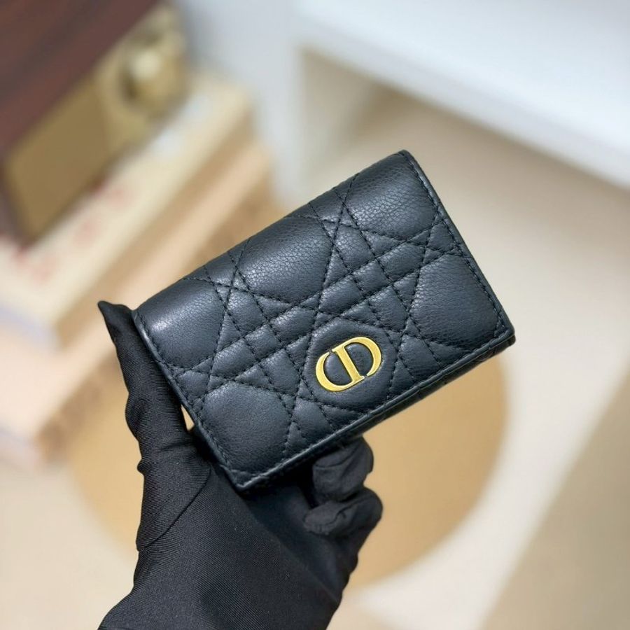 🏷Dior 迪奧．Caro Glycine 卡夾零錢包-0