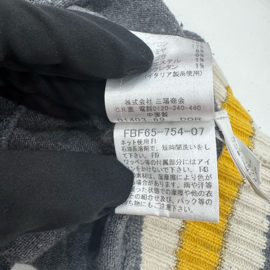 Burberry 學院風V領針織衫 vintage 秋冬-11