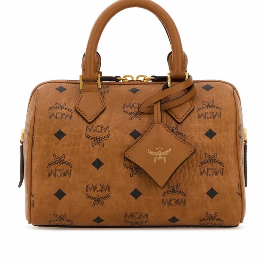 MCM 女士 Ella 波士頓包均碼碼22cm*12cm*14.5cm-0