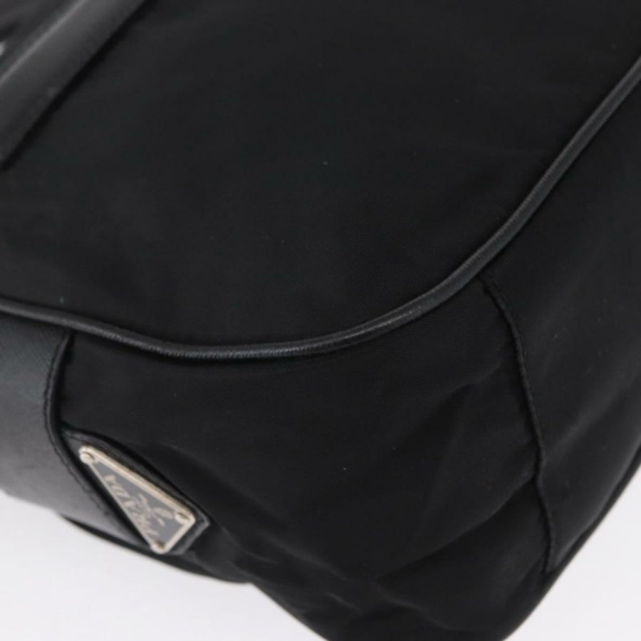 【日本直送】PRADA 肩背包 尼龍 黑色 銀色 正品 SW1931-13