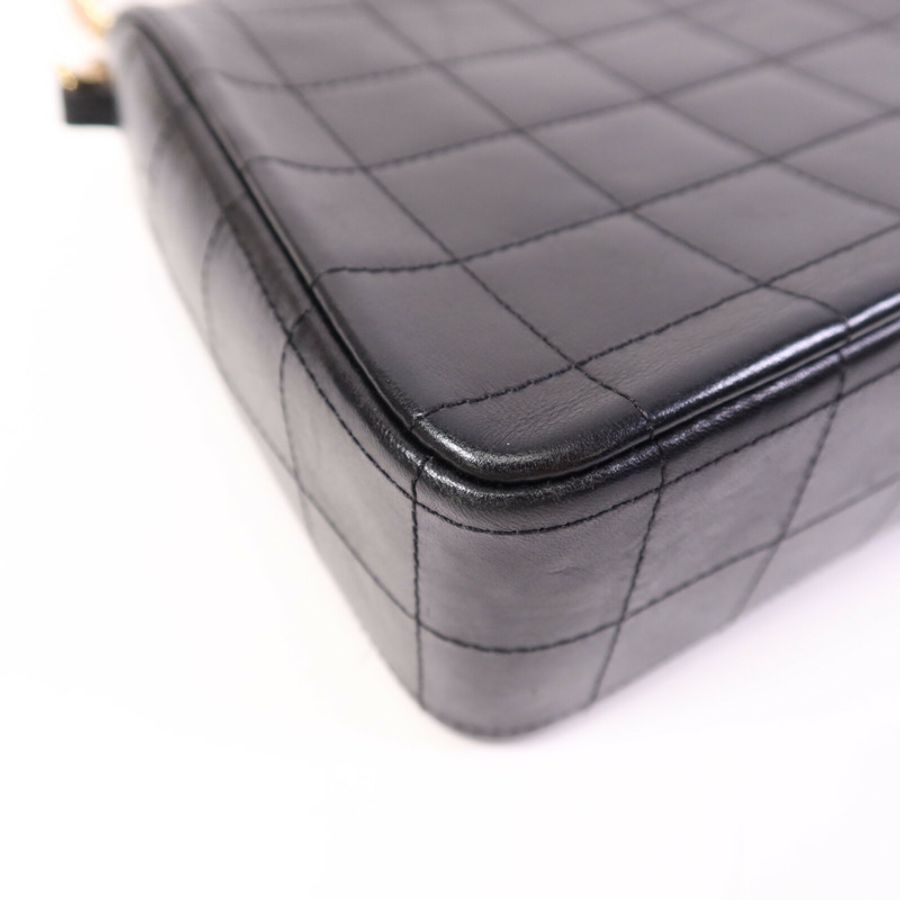CHANEL 牛皮皮革Mademoiselle Jacket Bag金扣肩背袋-13