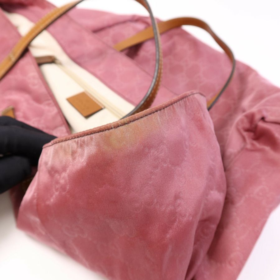 GUCCI 尼龍Tote Bag肩背袋-21