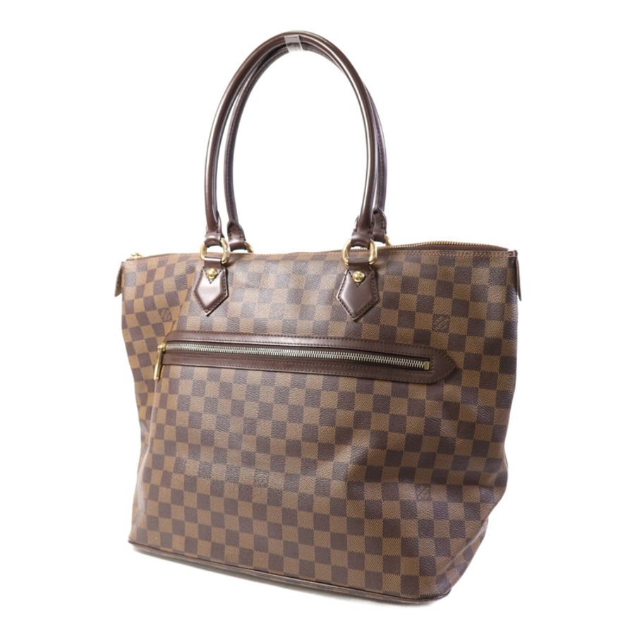 LOUIS VUITTON Damier Saleya GM金扣手挽袋-2