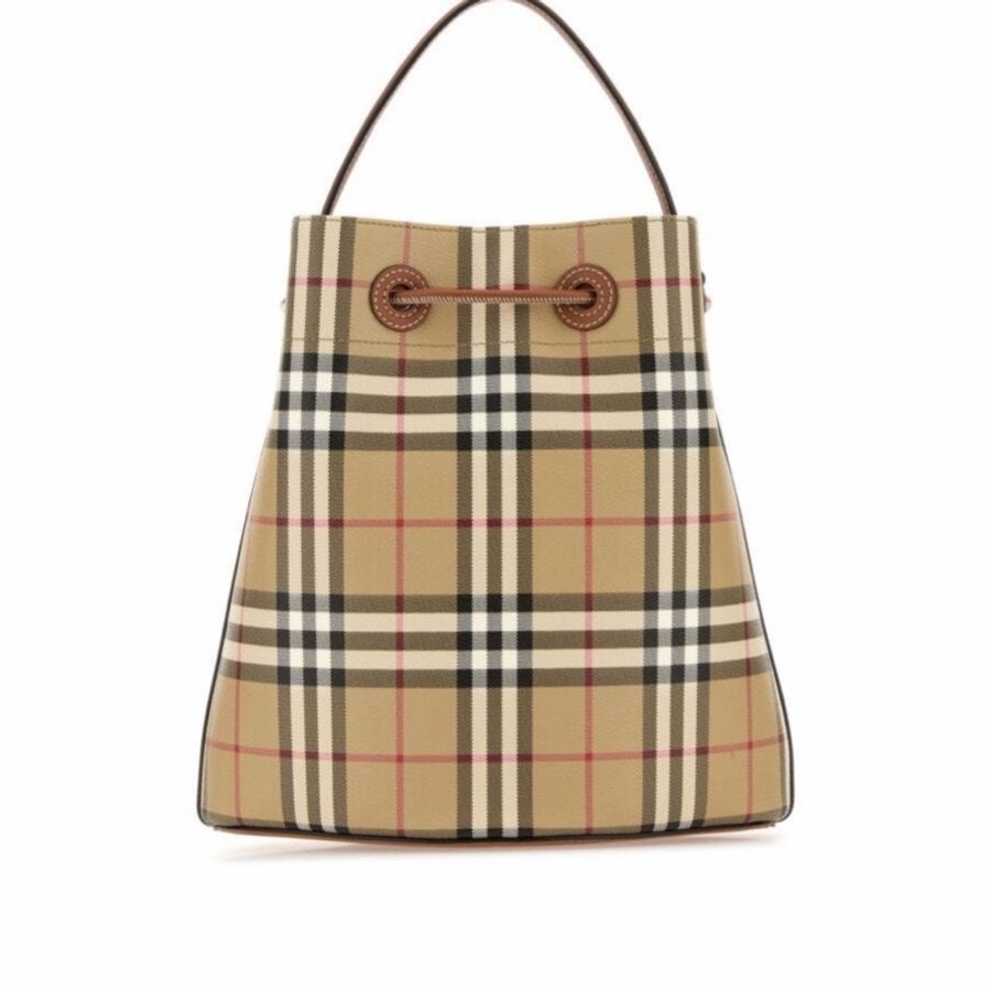 Burberry 女士 格紋水桶包均碼碼26cm*16cm*26cm-2