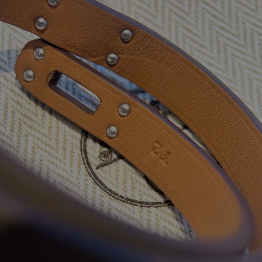 (未使用品) Hermes mini Kelly手帶手鐲 Double Tour Bracelet-19