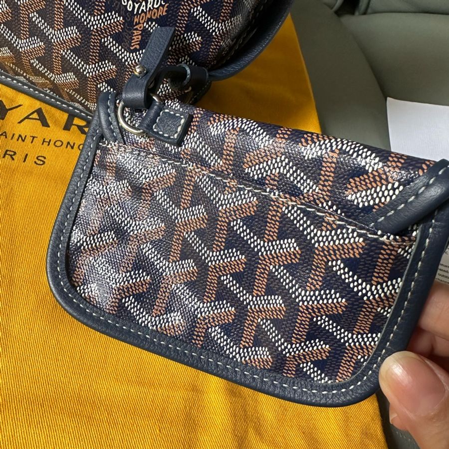 【極新有票】GOYARD 迷你Hobo 包 狀態：幾乎全新 （Almost New)， 2024年專櫃正 貨-5