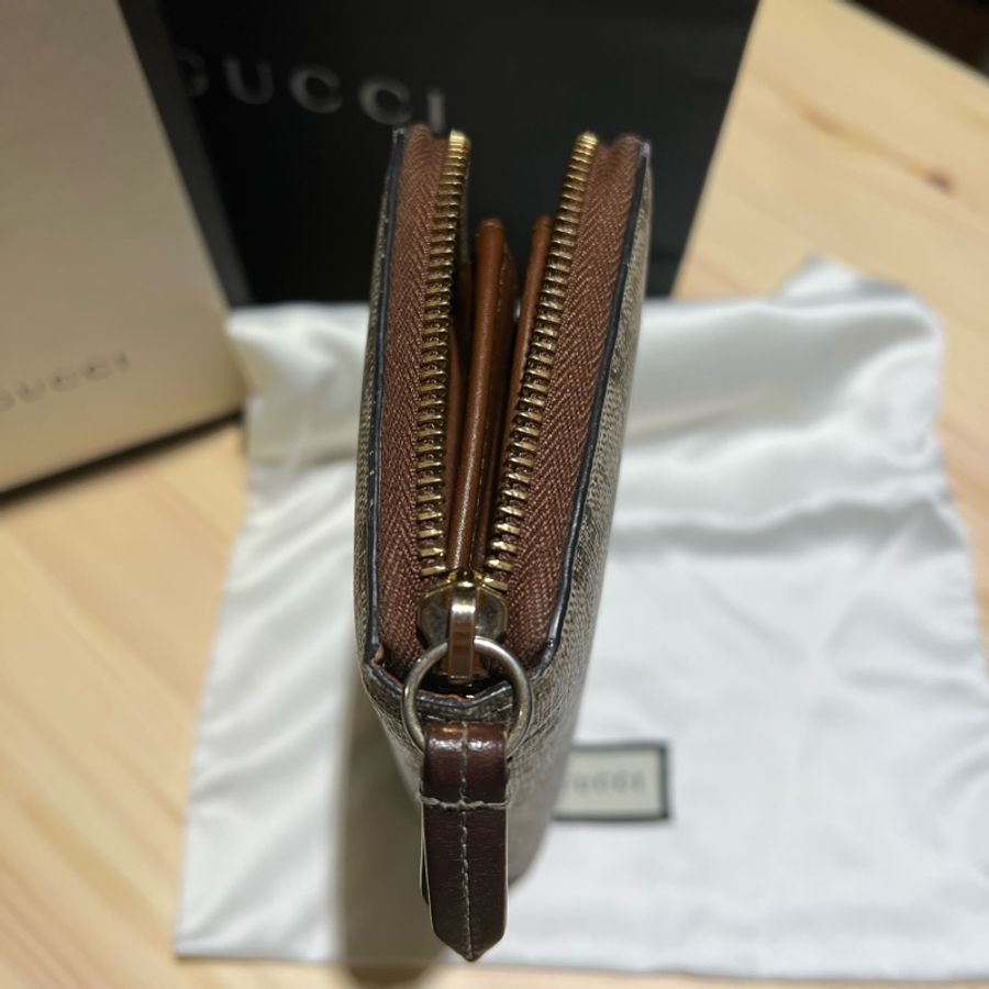 GUCCI 經典老花長夾-9