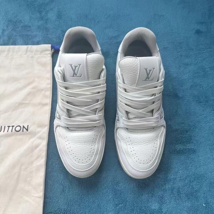 lv 路易威登trainer 白水泥 尺碼:41碼-0