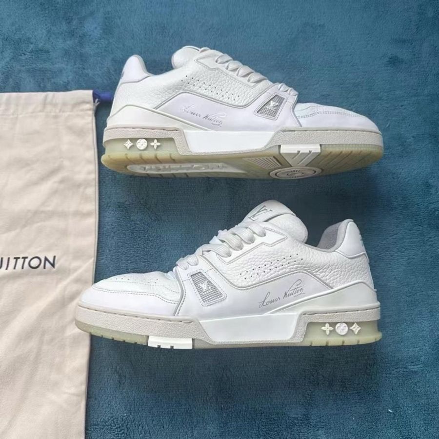 lv 路易威登trainer 白水泥 尺碼:41碼-1