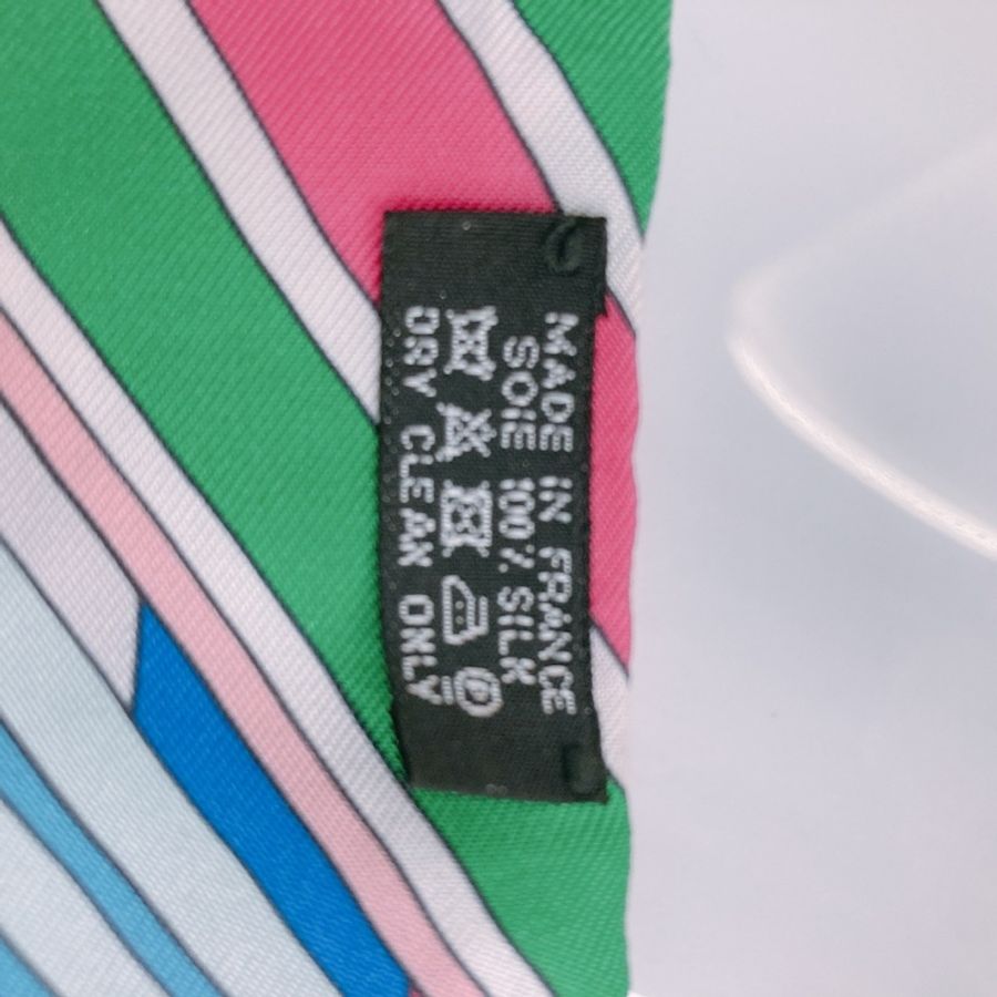 MS0536 HERMES 愛馬仕皮帶圖案小絲巾TWILLY SANGLES EN ZIGZAG-6