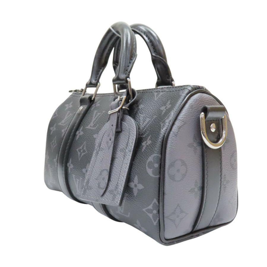 Keepall Bandouliere 25 原花帆布 兩用包 黑色【LOUIS VUITTON LV 路易威登】 M46271-2