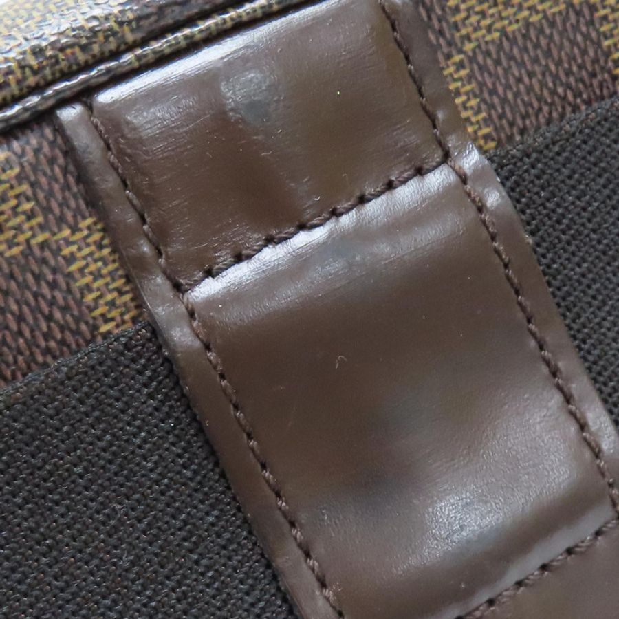 棕色 原花帆布 Broadway 肩背包【LOUIS VUITTON LV 路易威登】 N42270-14