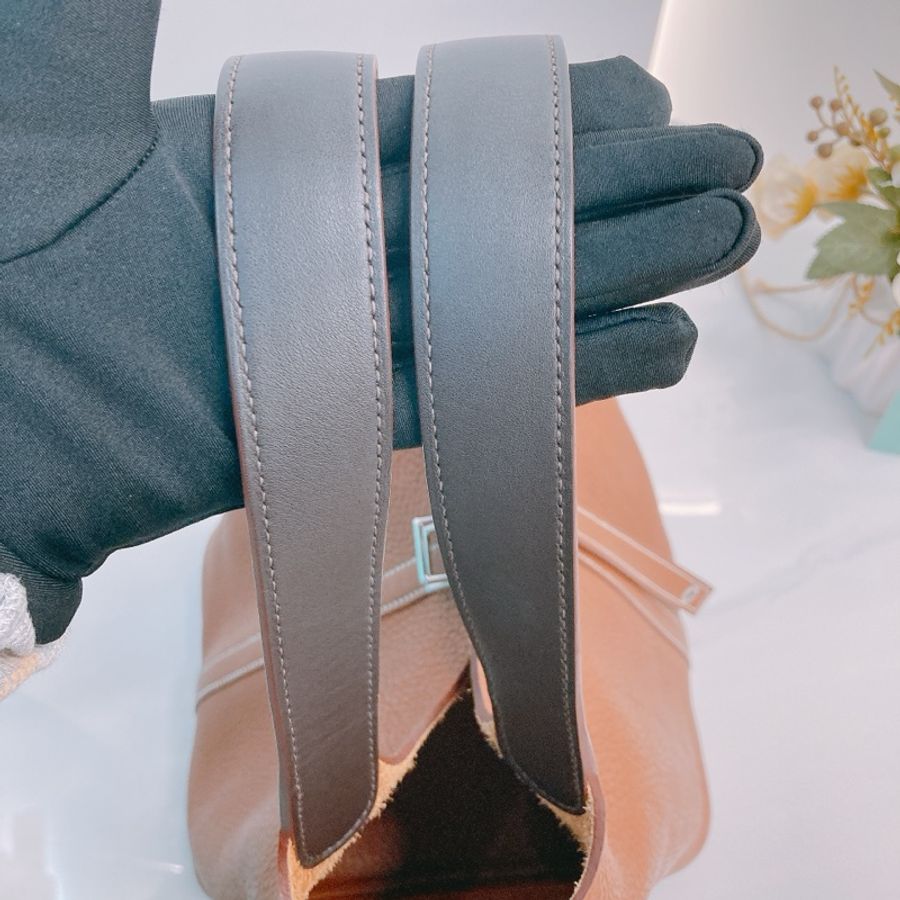 MS0532 HERMES 愛馬仕中號菜籃子手提包包PICOTIN 22 CLEMENCE-20