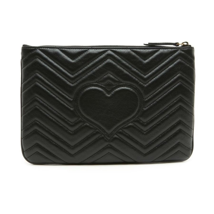 Gucci 女士 GG Marmont絎縫手拿包均碼碼30cm*20cm-1