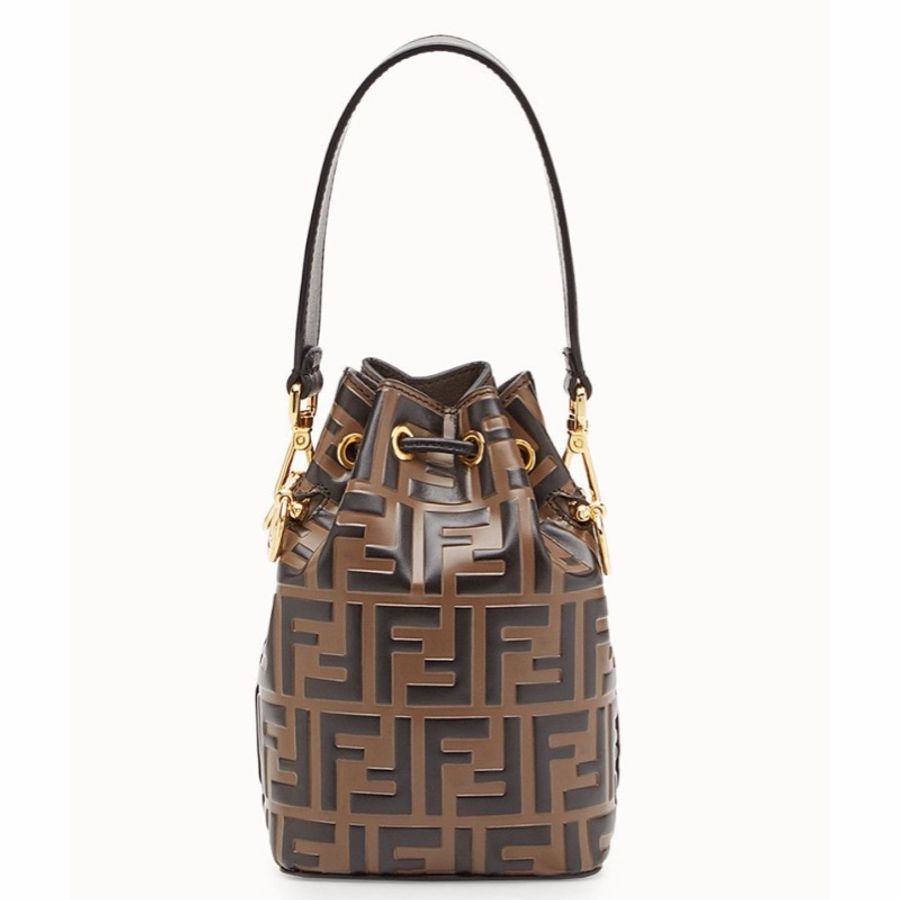 Fendi 女士 MON TRESOR迷你手提包均碼碼小號、12cm*10cm*18cm-2
