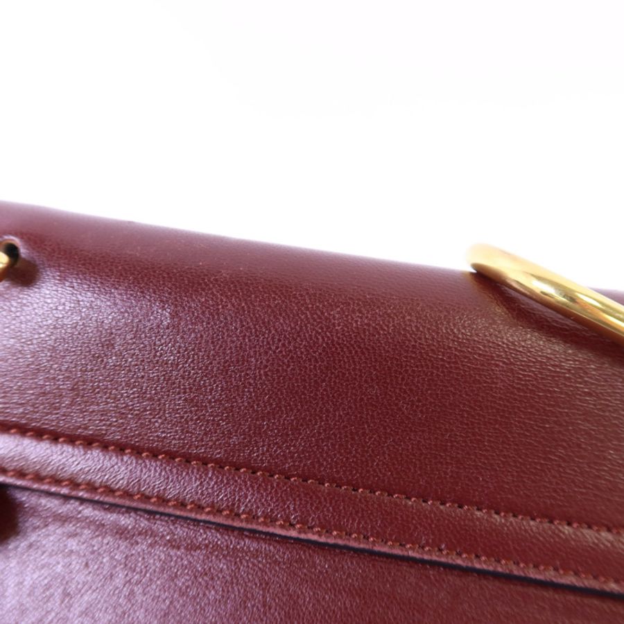 Chloe 牛皮皮革/麂皮皮革Drew Shoulder Bag金扣鏈帶肩背袋-16