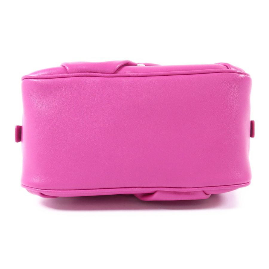 Salvatore Ferragamo 羊皮皮革2 Way Shoulder Bag銀扣手挽肩背兩用袋-3