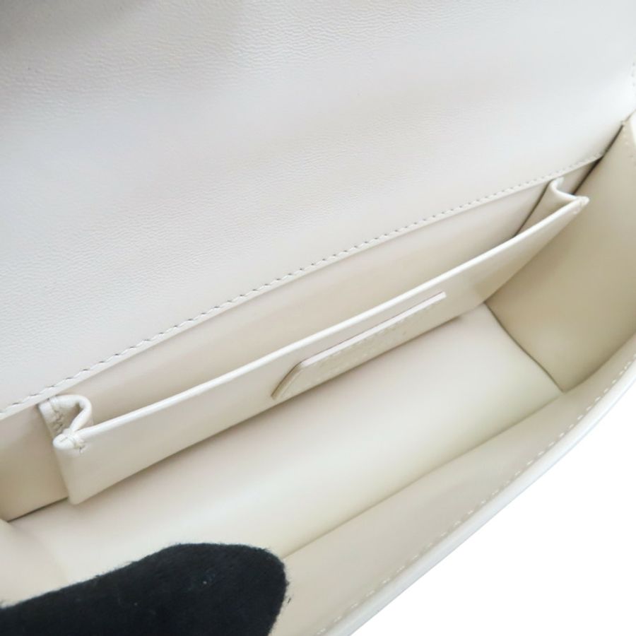 白色 牛皮 30 Montaigne East-West 肩背包【Dior 迪奧 】 M9334UHEL_M030-4